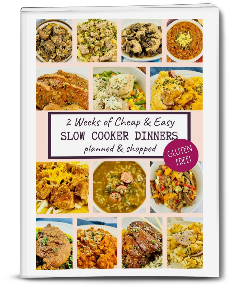 14 Day Slow Cooker Meal Planner Making Frugal FUN Shop
