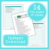 No-Spend Weekend Challenge Printable | Budget Planner & Tracker | Digital Download