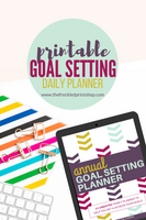 Printable Goal Setting Life Planner (Undated)