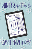Winter/Christmas Cash Envelope System Printables for Budgeting